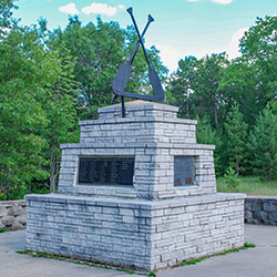 Canoers Memorial Monument