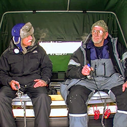 Ice Fishing Houghton Lake