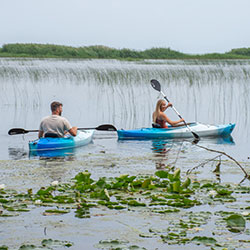 Kayaking Saginaw Bay