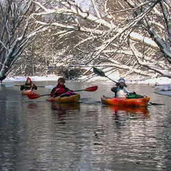 Winter Kayaking