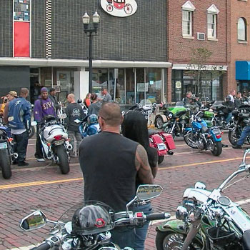 Bikes on the Bricks